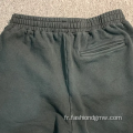 Broderies de couleur lavée vintage shorts d'été